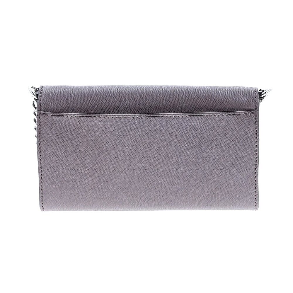 Michael Kors Jet Set Travel Phone Crossbody Pearl Grey Medium - Picture 4 of 7
